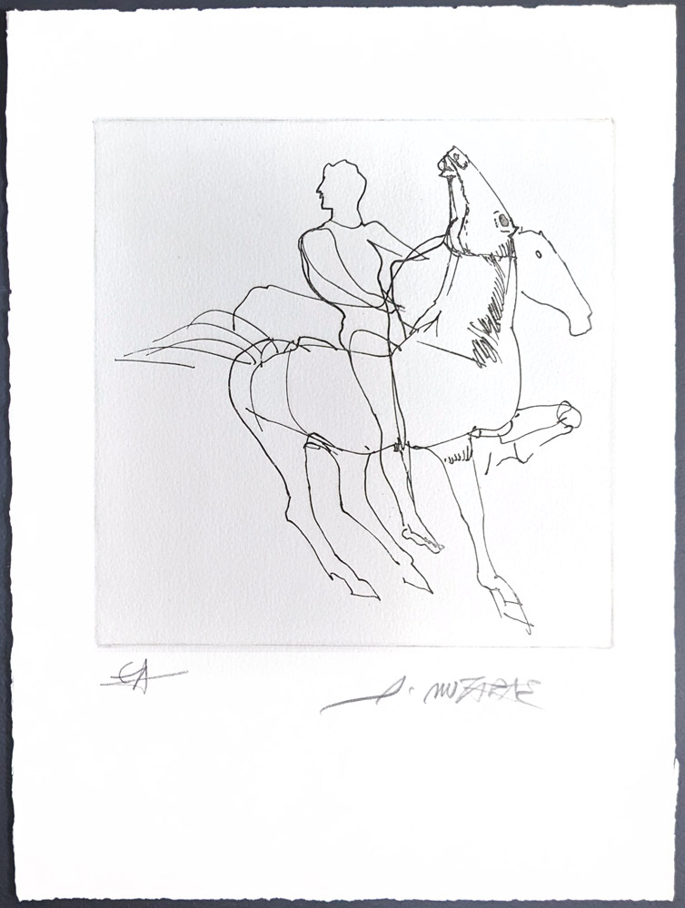 Etching, 22,5x22cm, E.A.