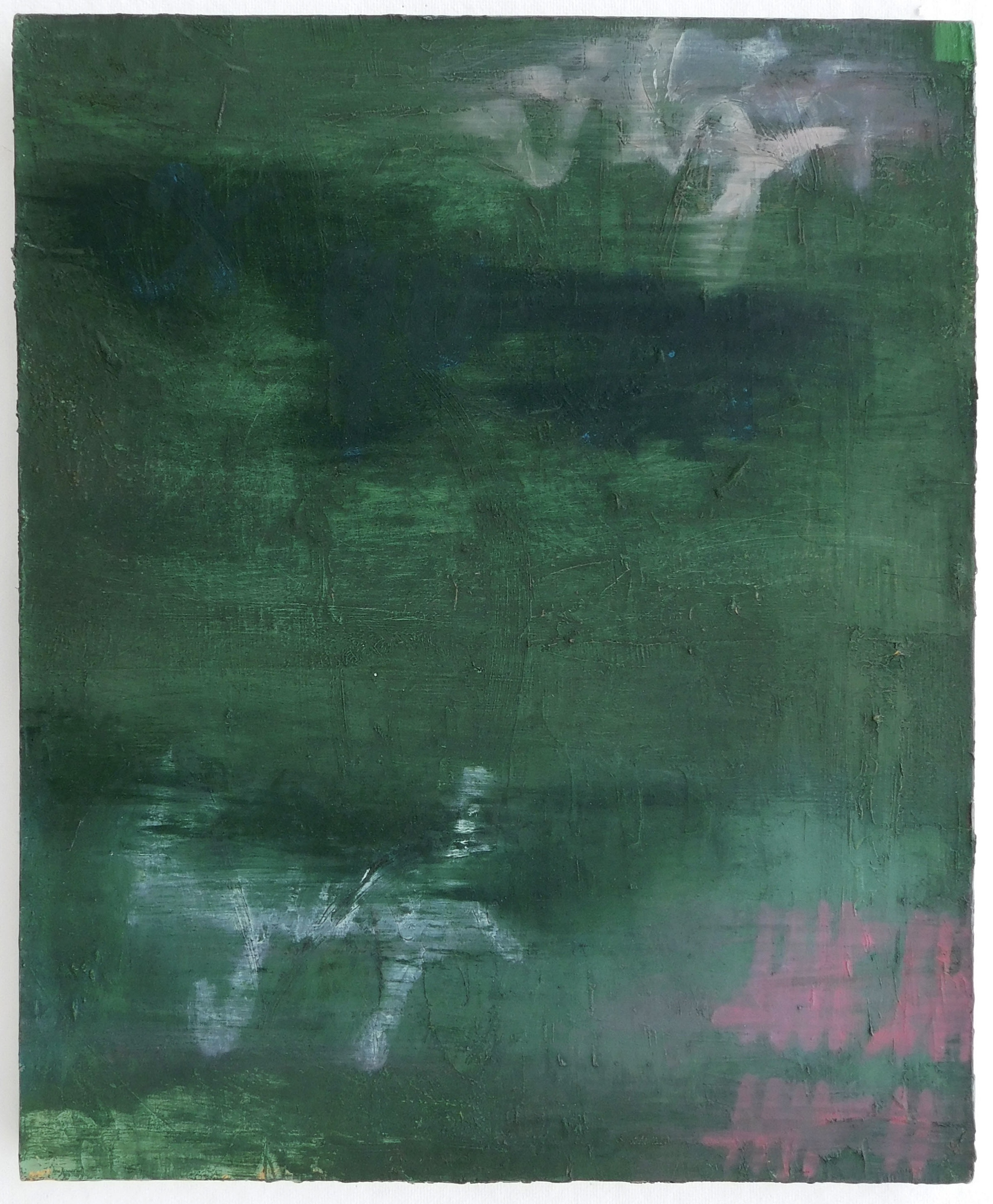 untitled (how much shall we bet (after Calvino)). oil on canvas 20"x24"