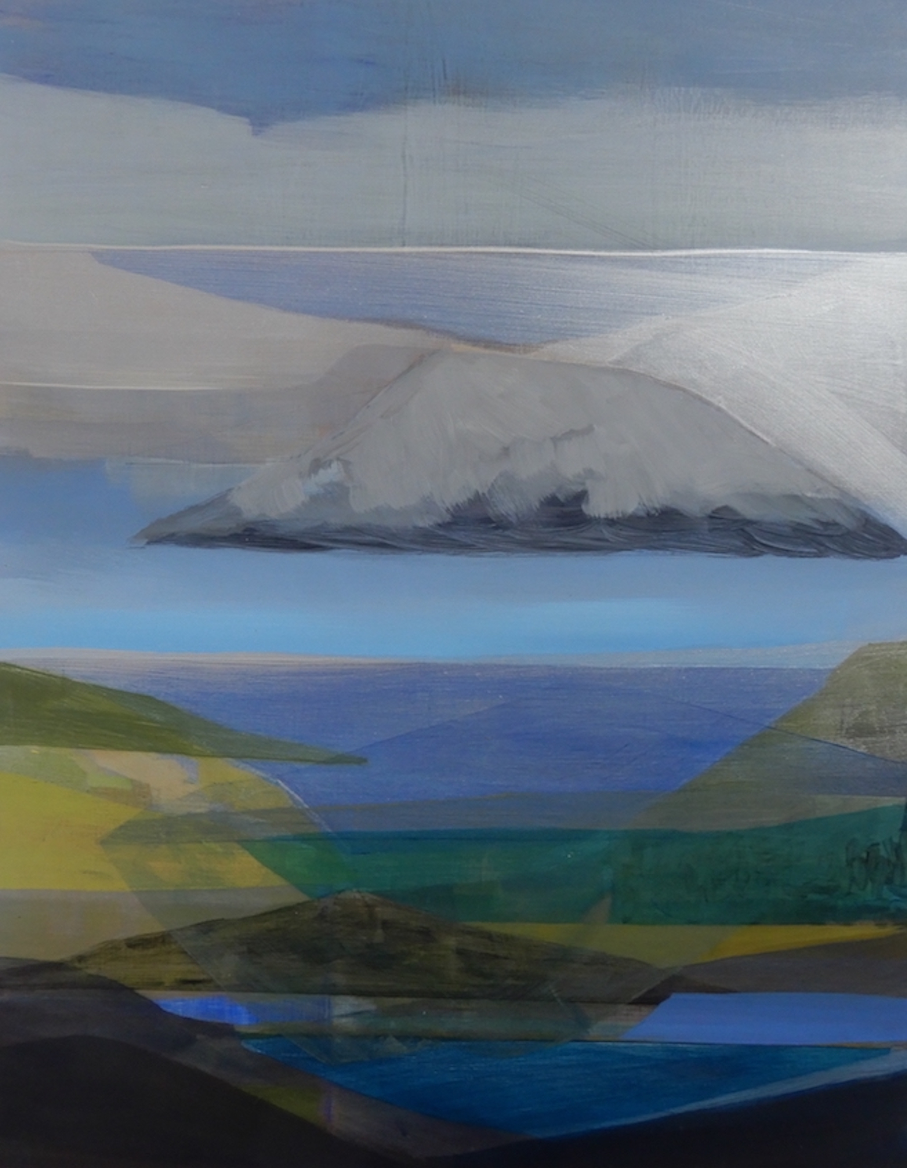 (x) - island  (private collection)