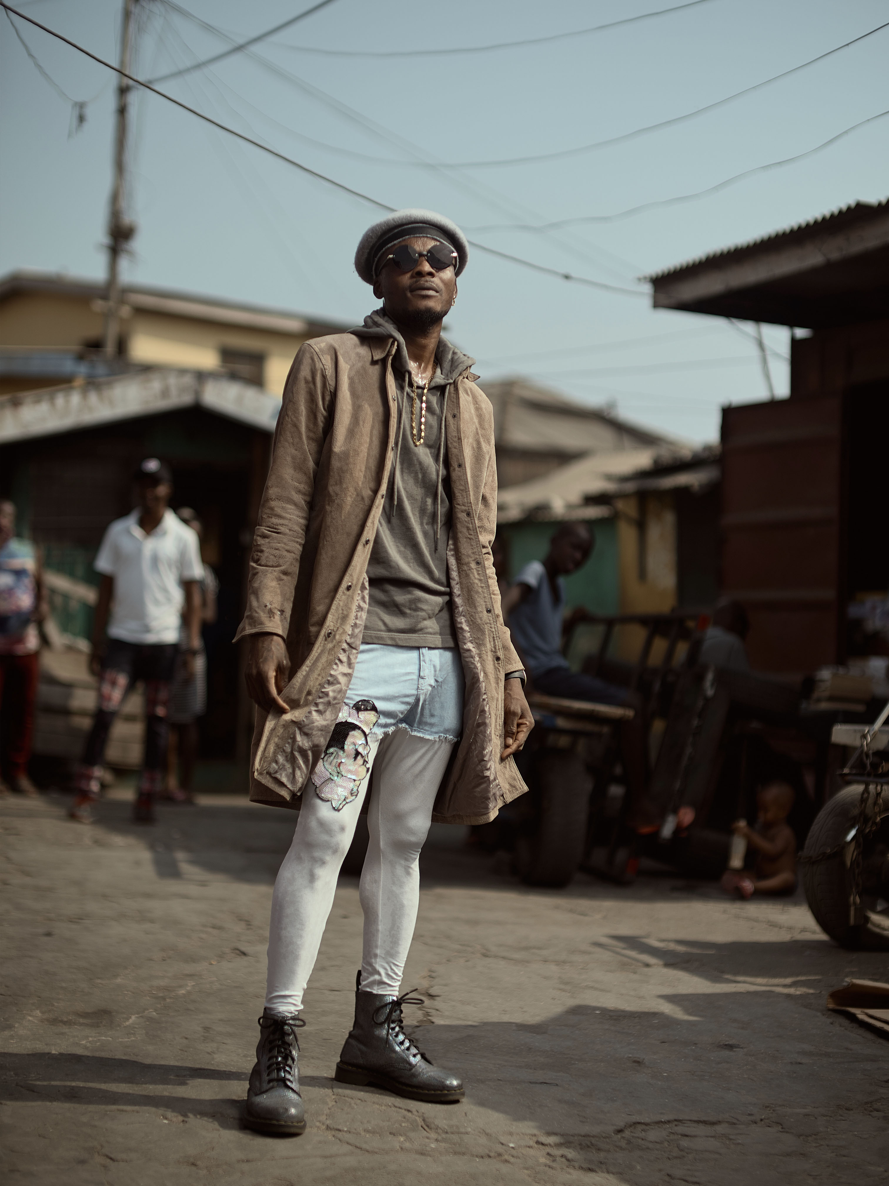 Street style in James Town, Accra 29.06.2019
