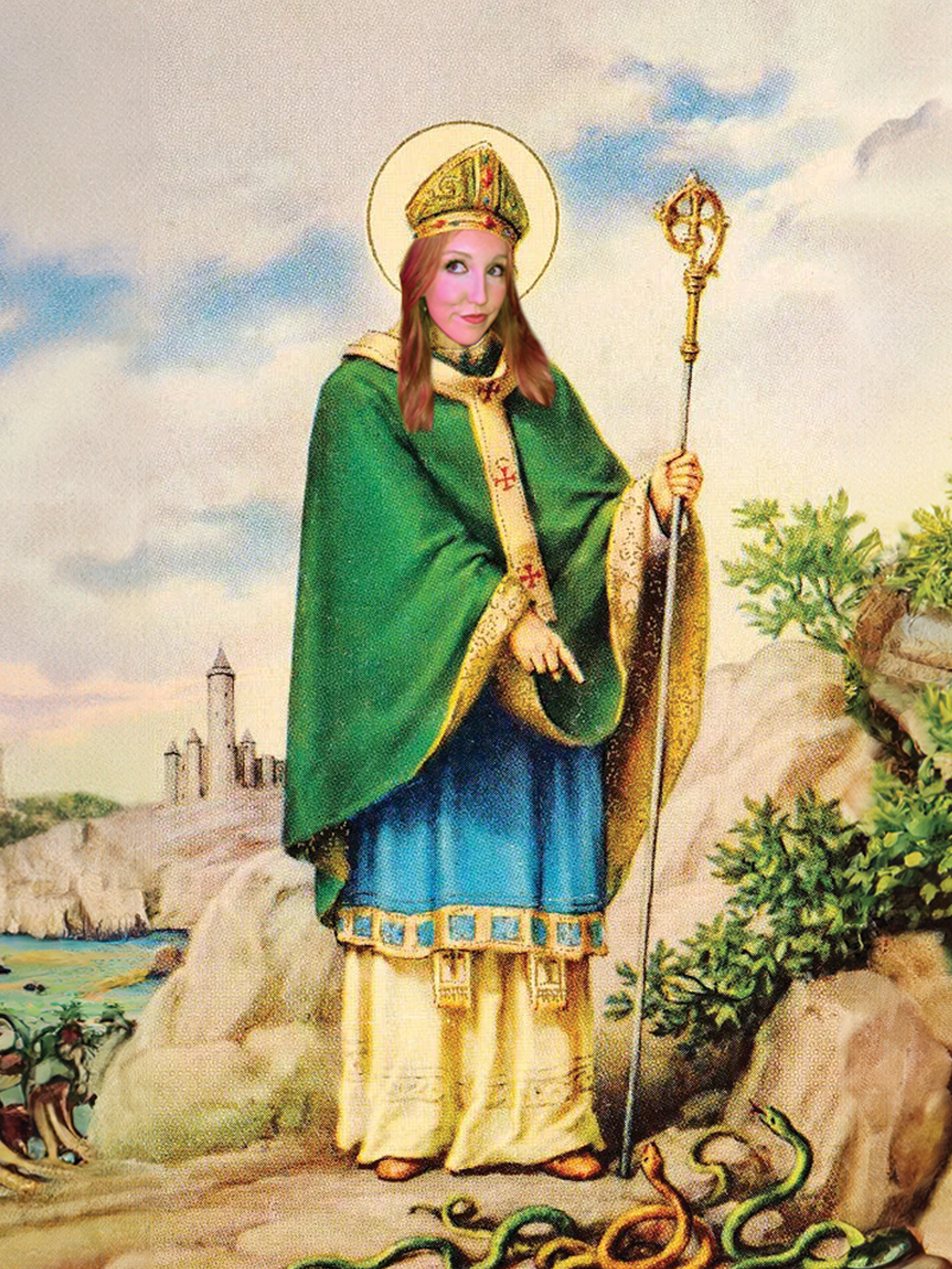 Me as St.Patrick lol