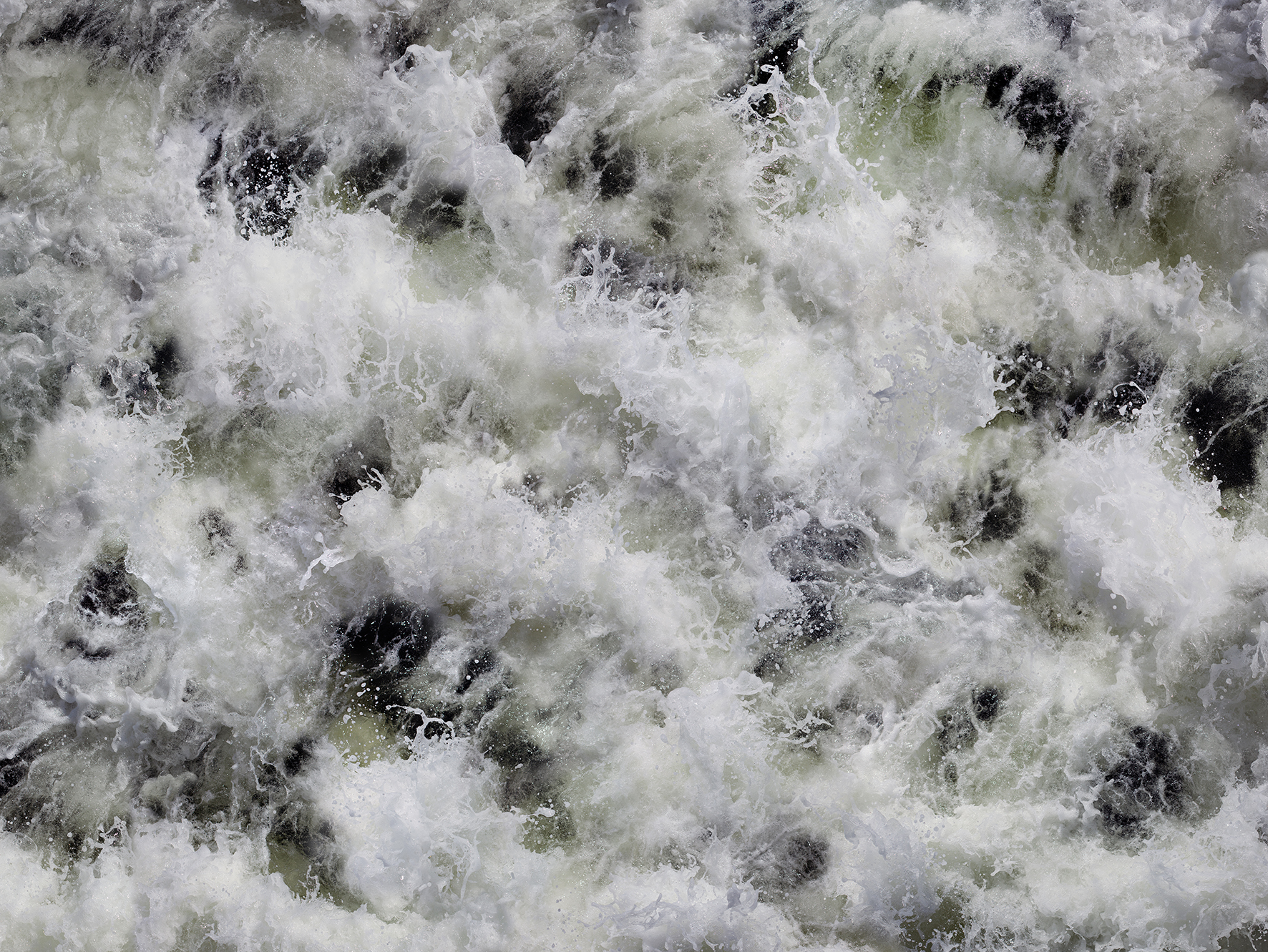 Limit of Function #3, 200x200 cm  Risograph