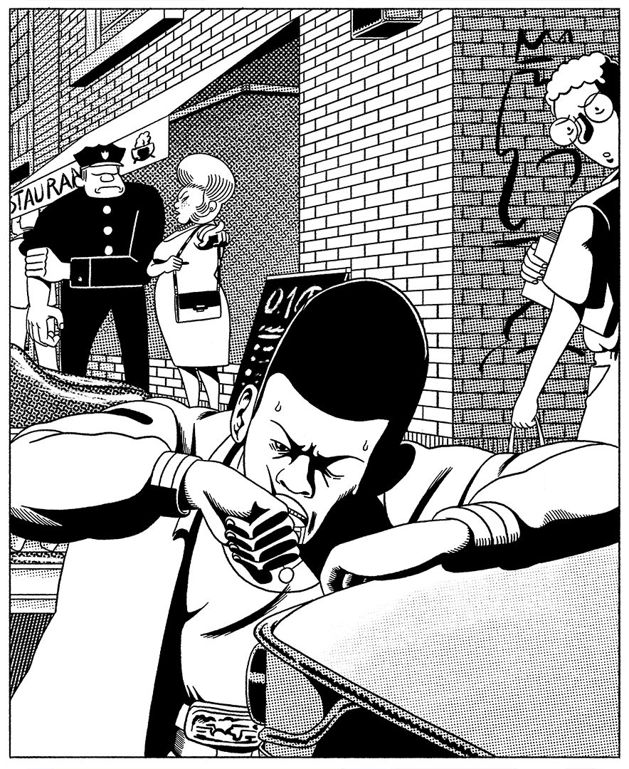 Murder Alley, Short story, personal work, 2023