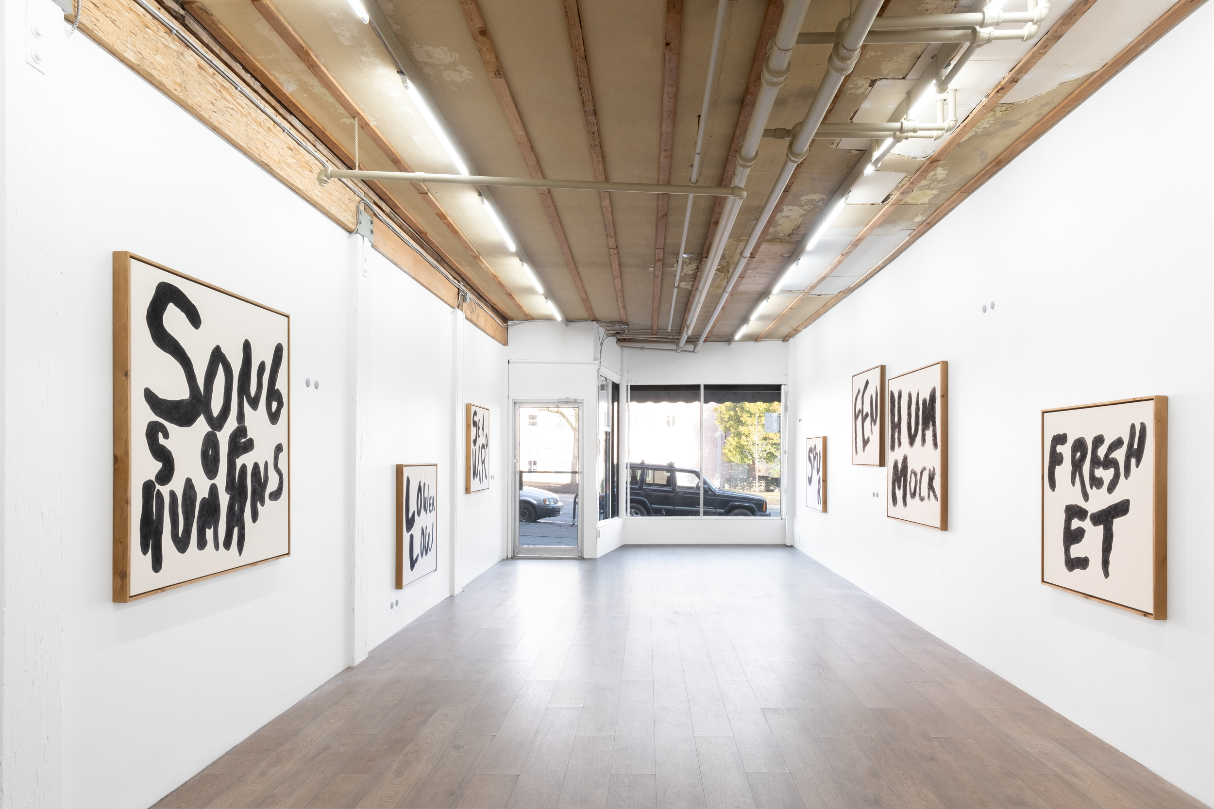 Michael Drebert, Fresh Eyes, Installation view: Pale Fire, 2023. Photo: NK Photo