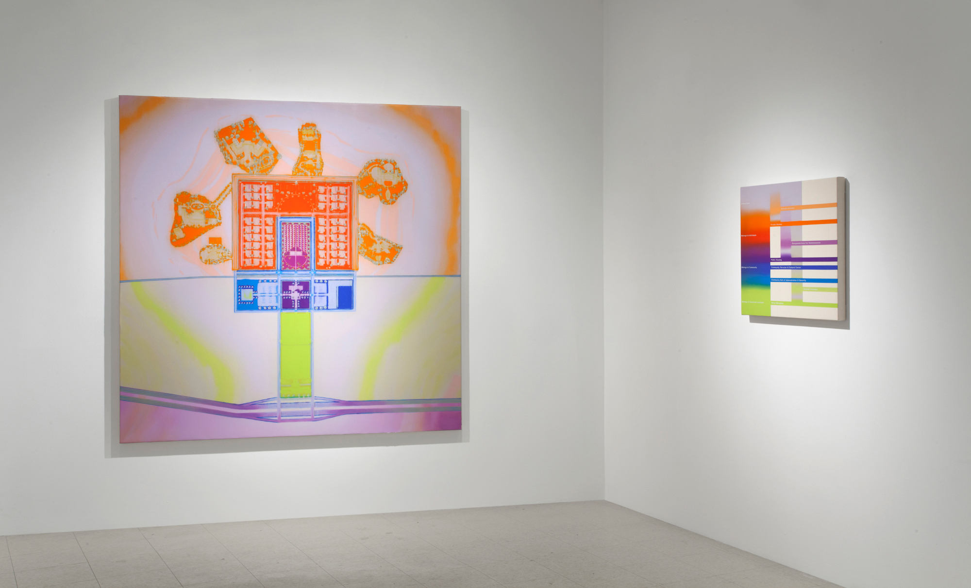 Holistic Community Development (Diptych). 2011. 