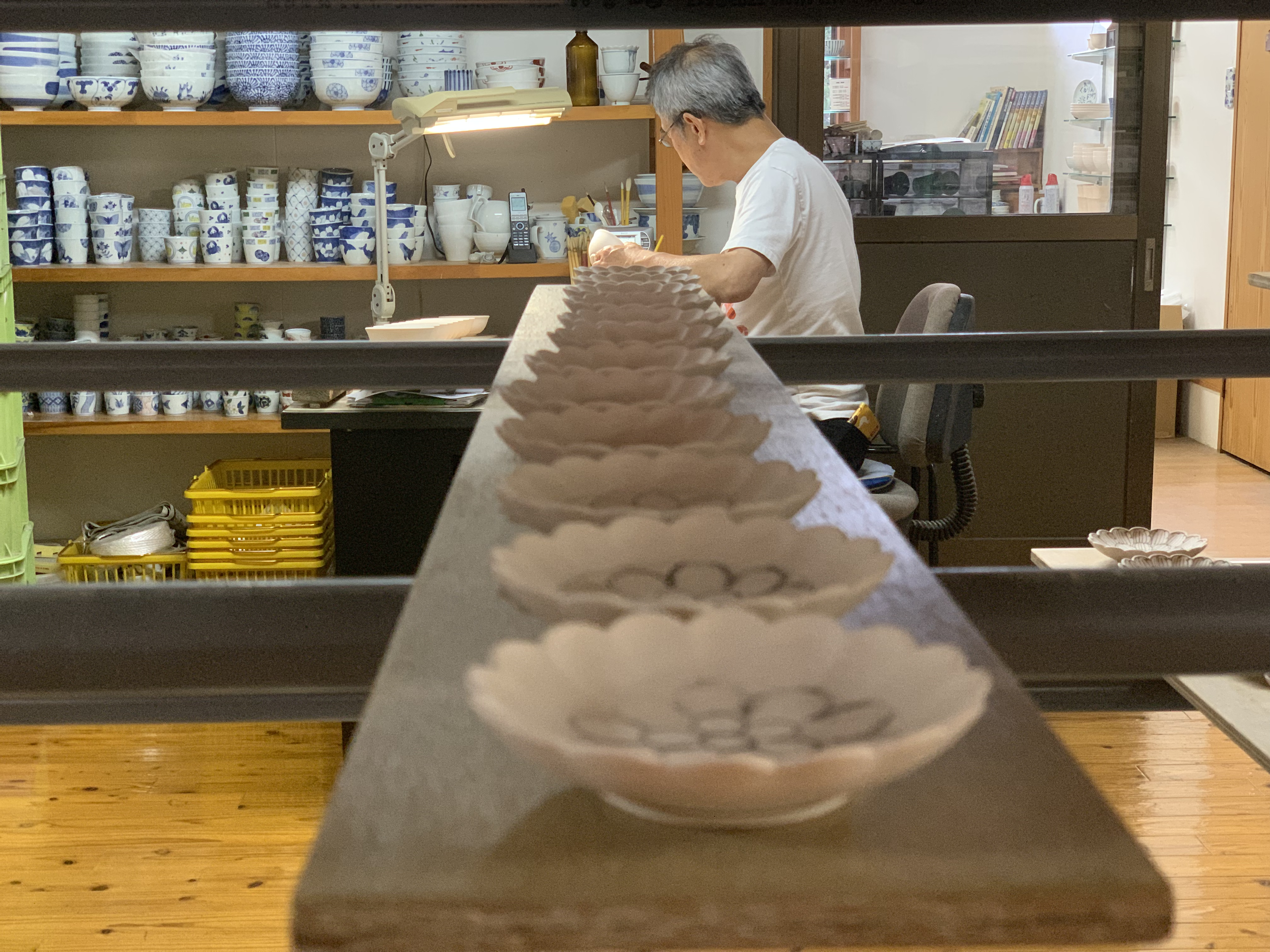 Painter of Saga pottery.