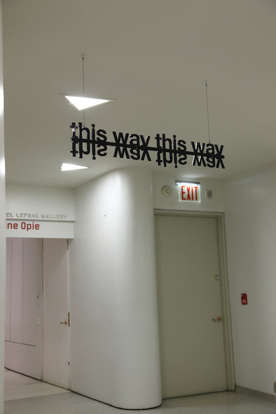 theanyspacewhatever Signage System, 2008