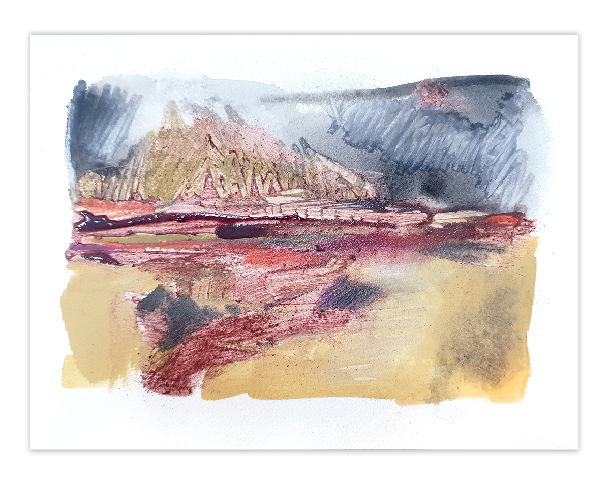 Sinnamary #4 - 18x24 cm