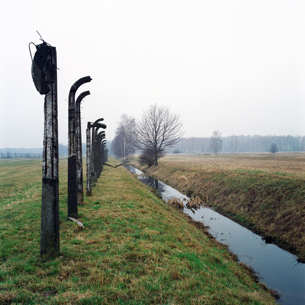 Remains of the Barbed Wire Fence and Trench (Auschwitz-Birkenau Memorial and Museum, Poland) (2016)