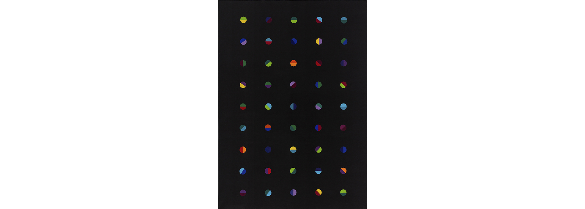 Untitled, 1997. Acrylic on canvas, 137 x 198 cm.