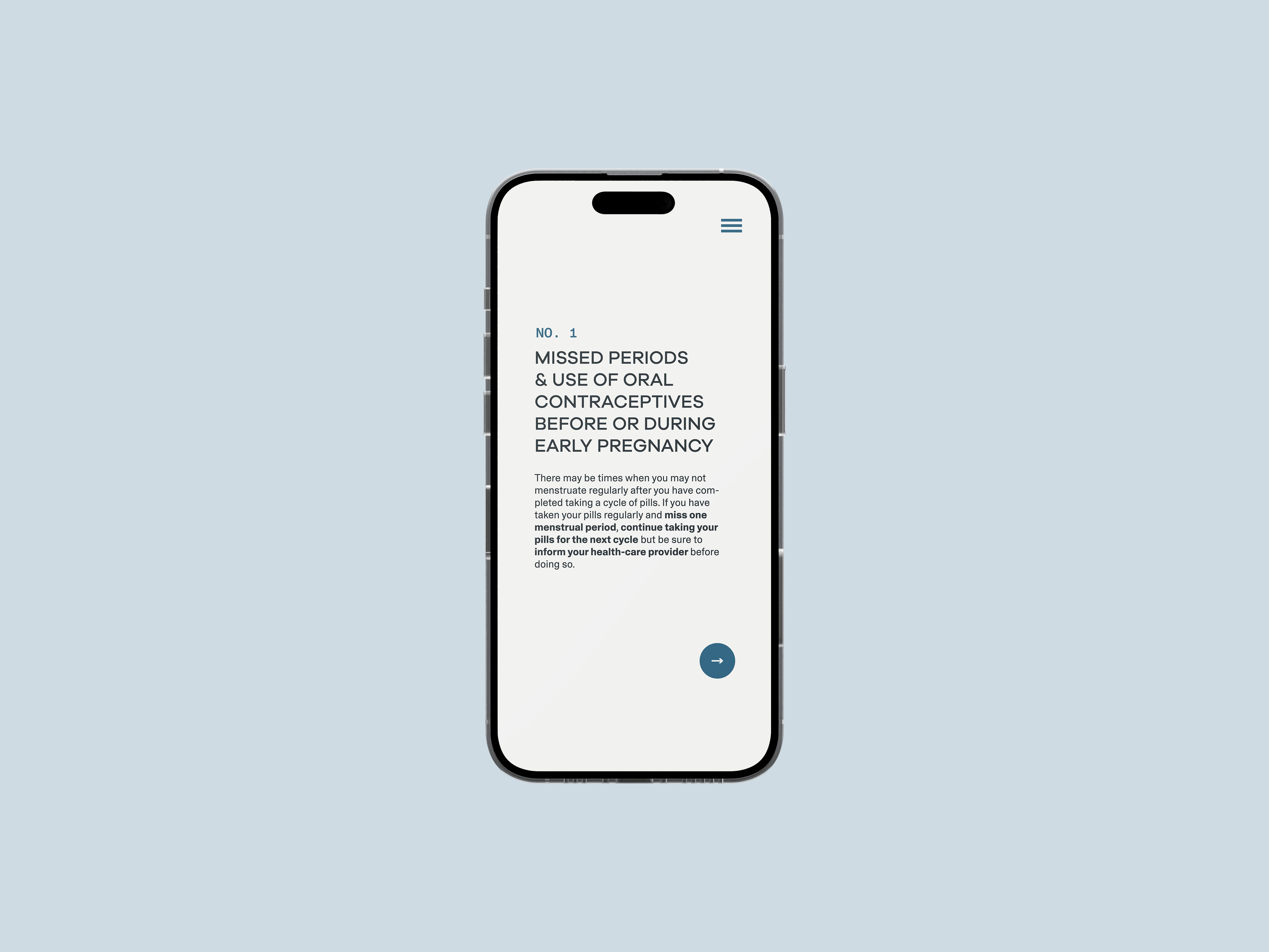 General Precautions: Walkthrough
