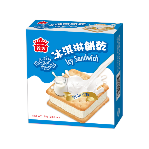 義美牛奶冰淇淋餅乾