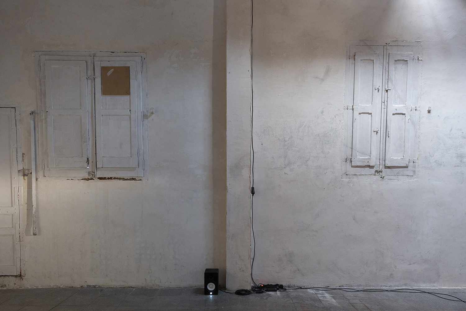 As far as I can remember, 2022 Whistling from memory the piano melody of Federico Waelder, the artist’s grandfather. Audio track in loop, 13:33 min.