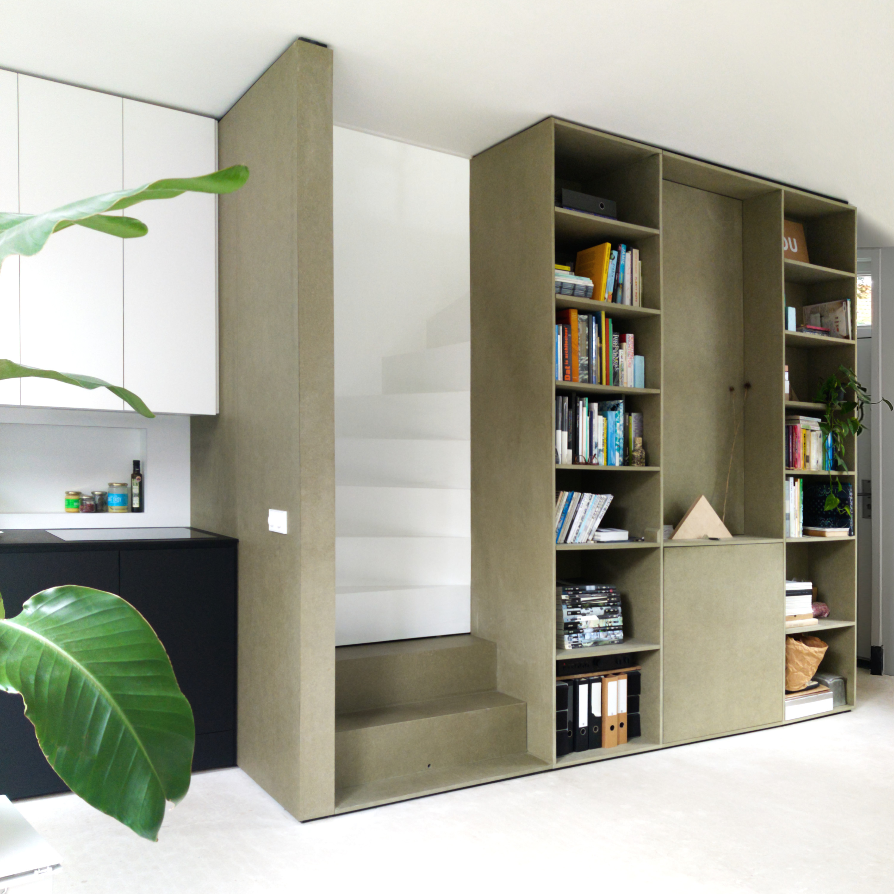 House in the Nord. Interior transformation of a small old working-class house in Amsterdam, NL 2018-2021 build.