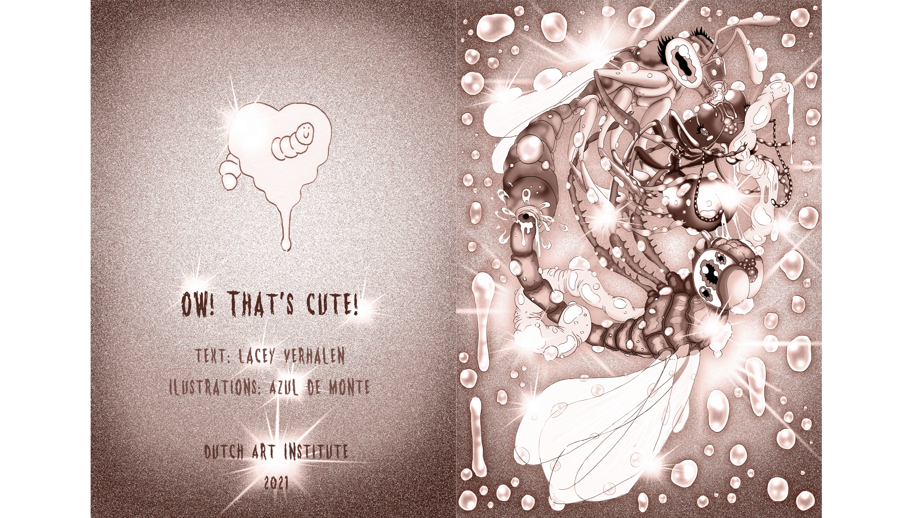 Oh That's Cute v.1 - A5 - erotic poem - Cover - 2021