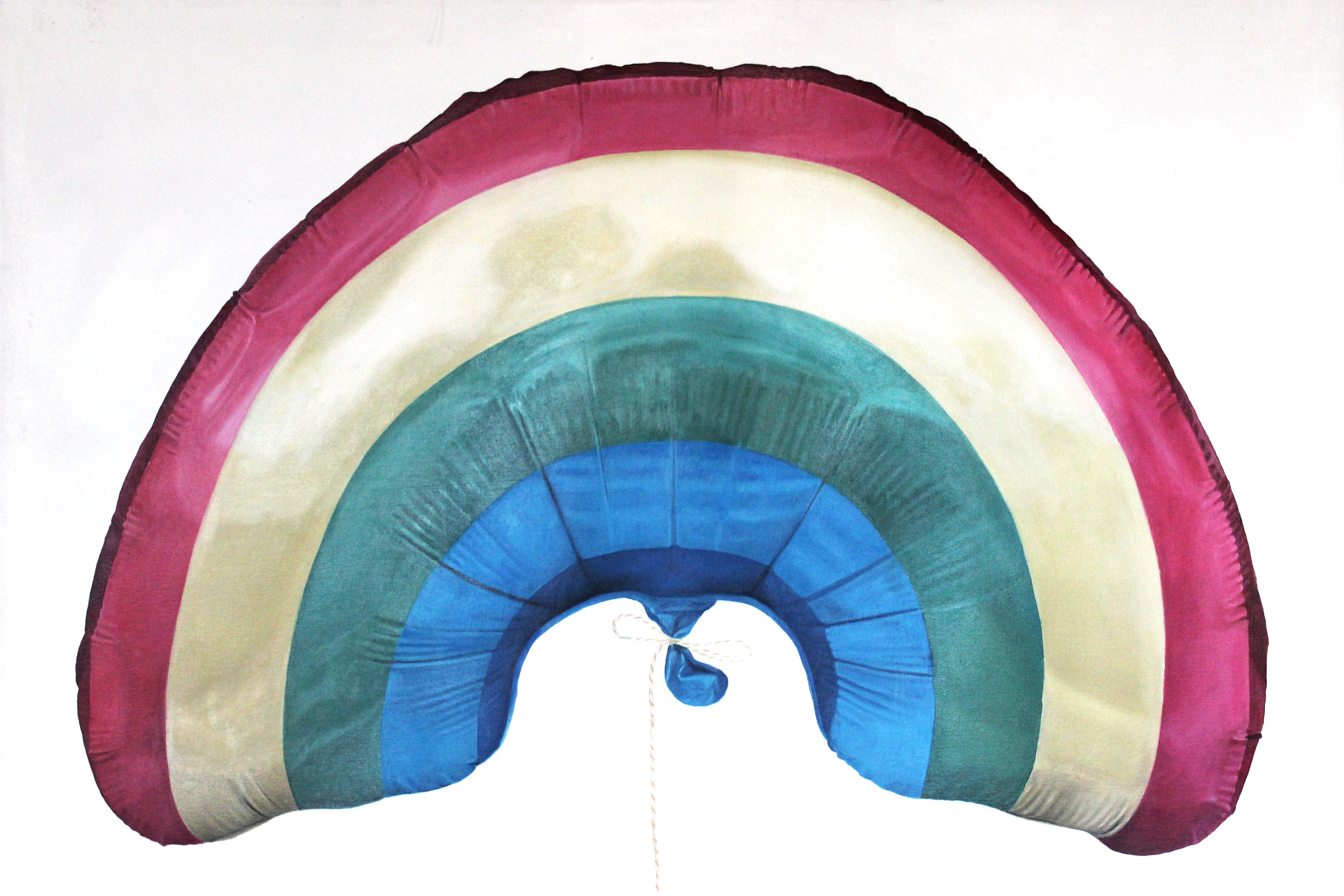 RAINBOWOIL ON CANVAS24X36IN | $550