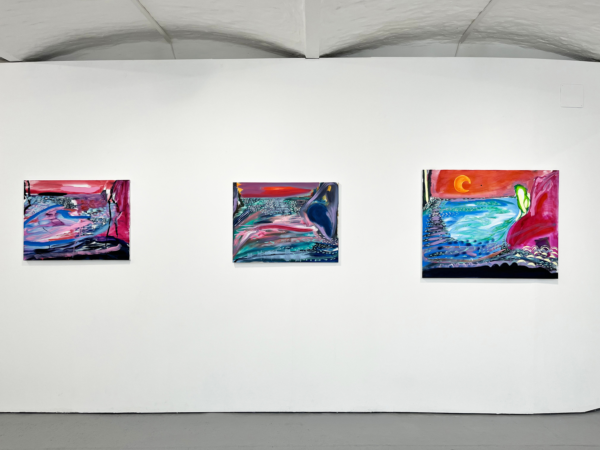 Waves (solo)Galerie Peter Gaugy, Vienna, 2023