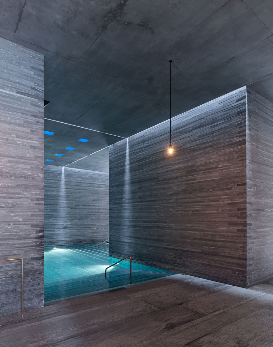 PETER ZUMTHOR - 7132 HOTEL - VALS, SWITZERLAND