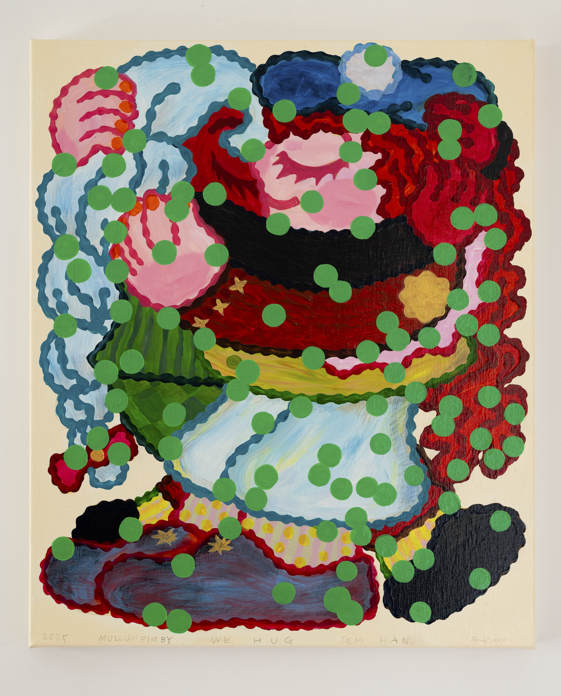 WE HUG 9,  61 x 51 x 4 cm