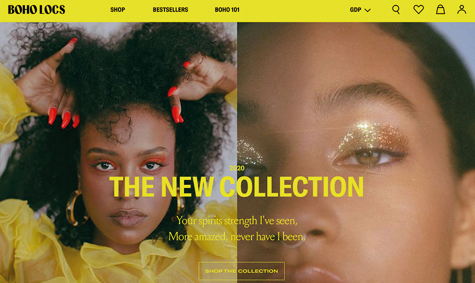 BOHO LOCS REBRAND →