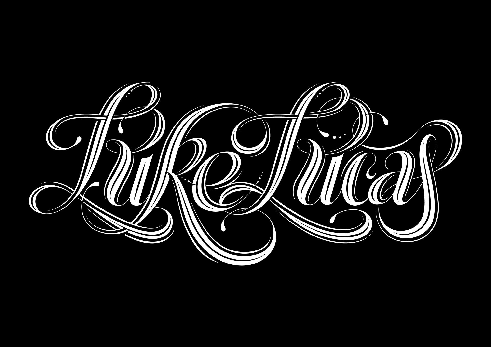 Luke Lucas Logo Script - 2010