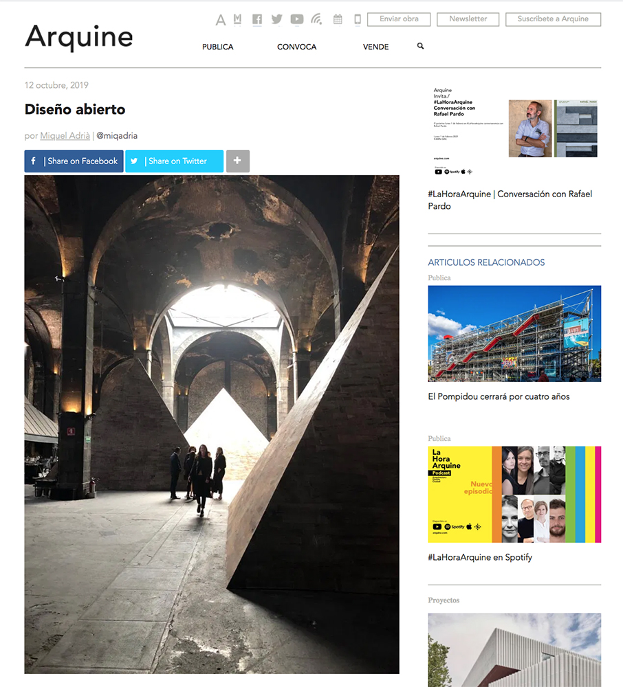 Diseño abierto - Arquine