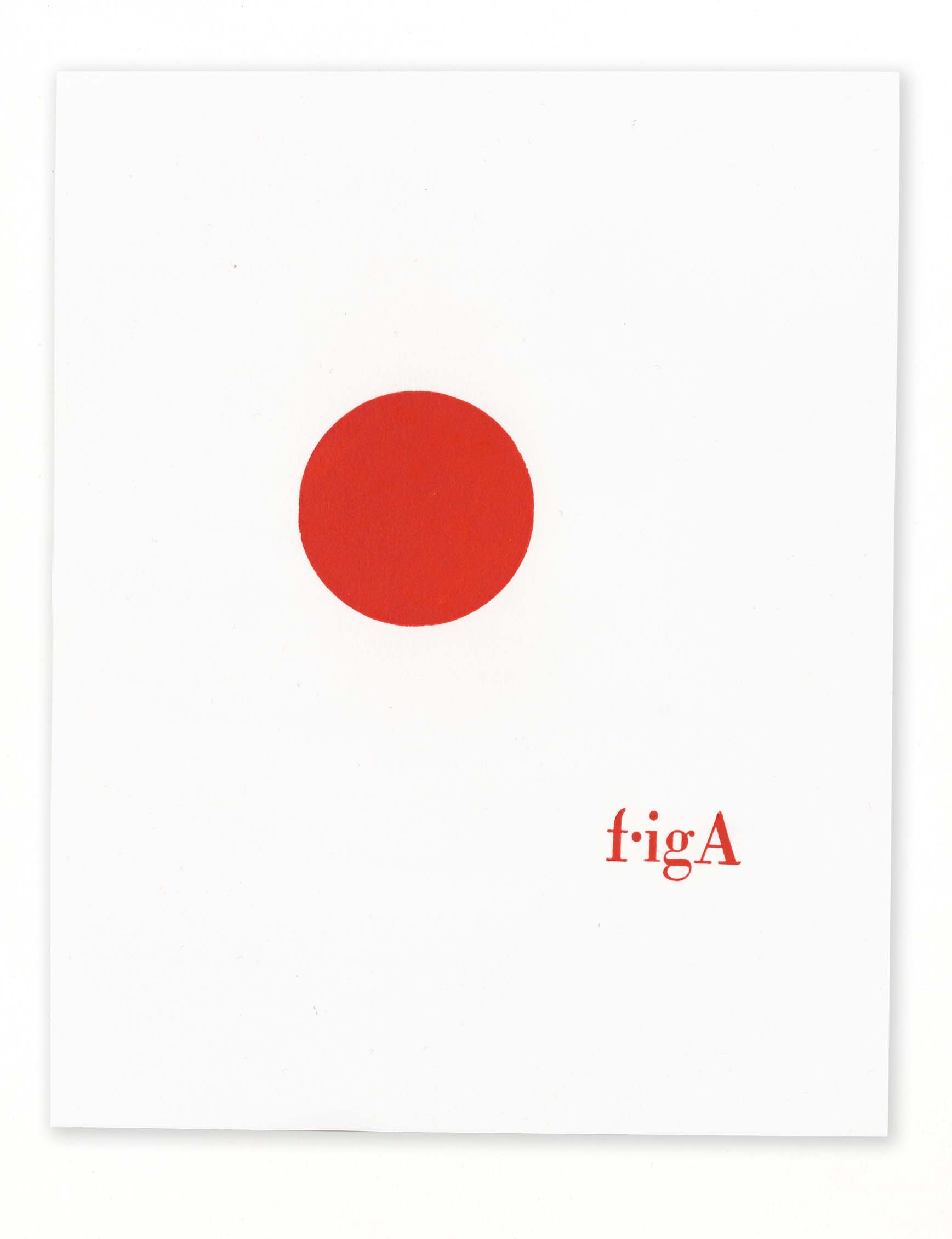 Figa, 8.5x11 in, 2014