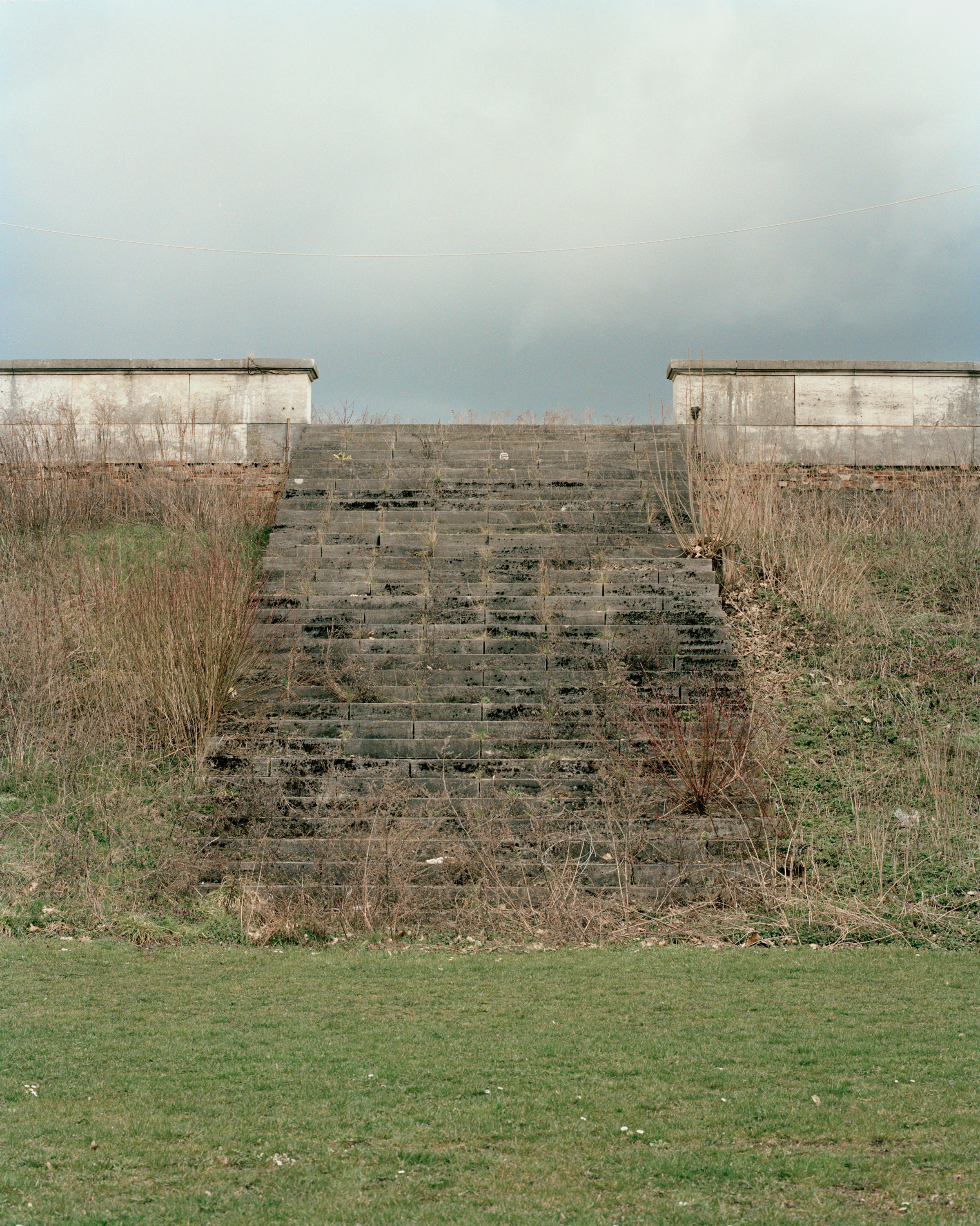 Outside the former Zeppelinfeld. Nuremberg, 2013