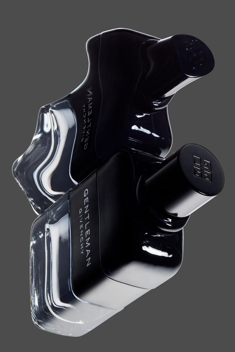 KMA prop stylist Sara Wacksman designs set for abstract Givenchy fragrance shoot