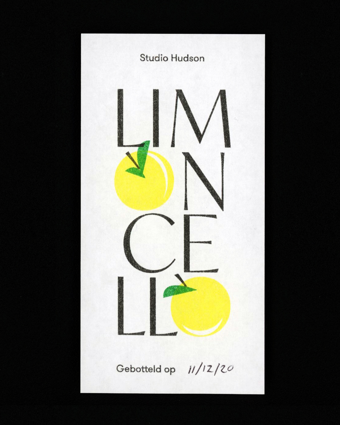 Limoncello-etiket ∙ Label ∙ Risoprint