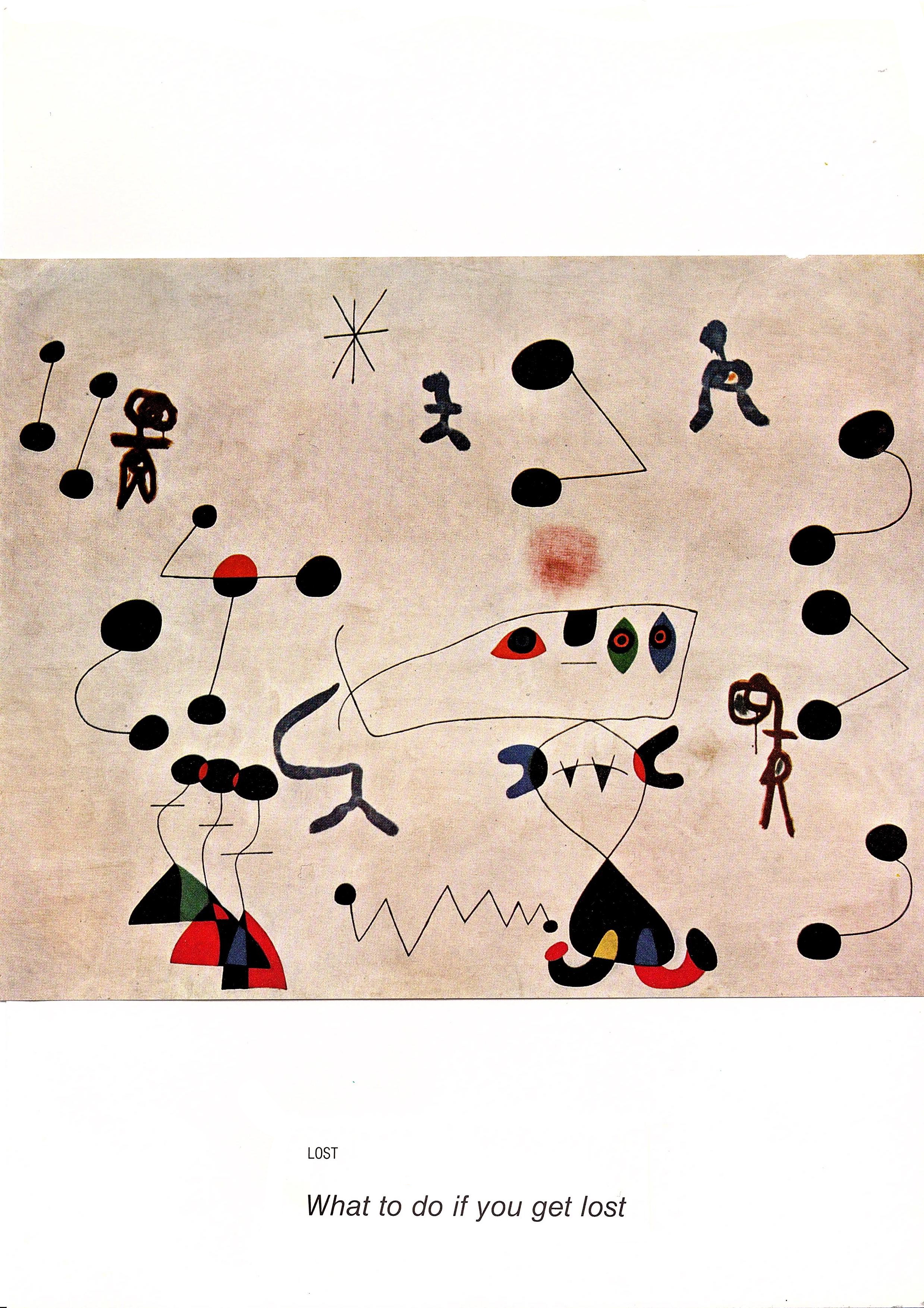 What to Do if You Get Lost, 2023, Collage on paper, 21.7 x 28 cm