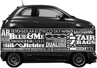 type design - FIAT - Leo Burnett