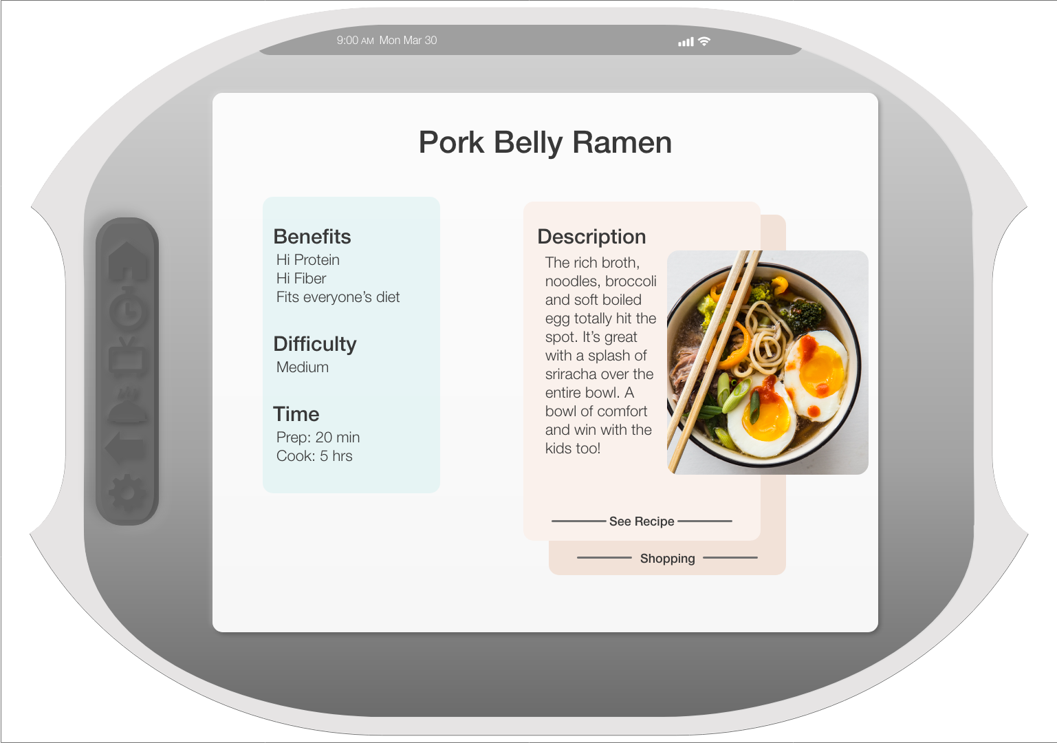 food description