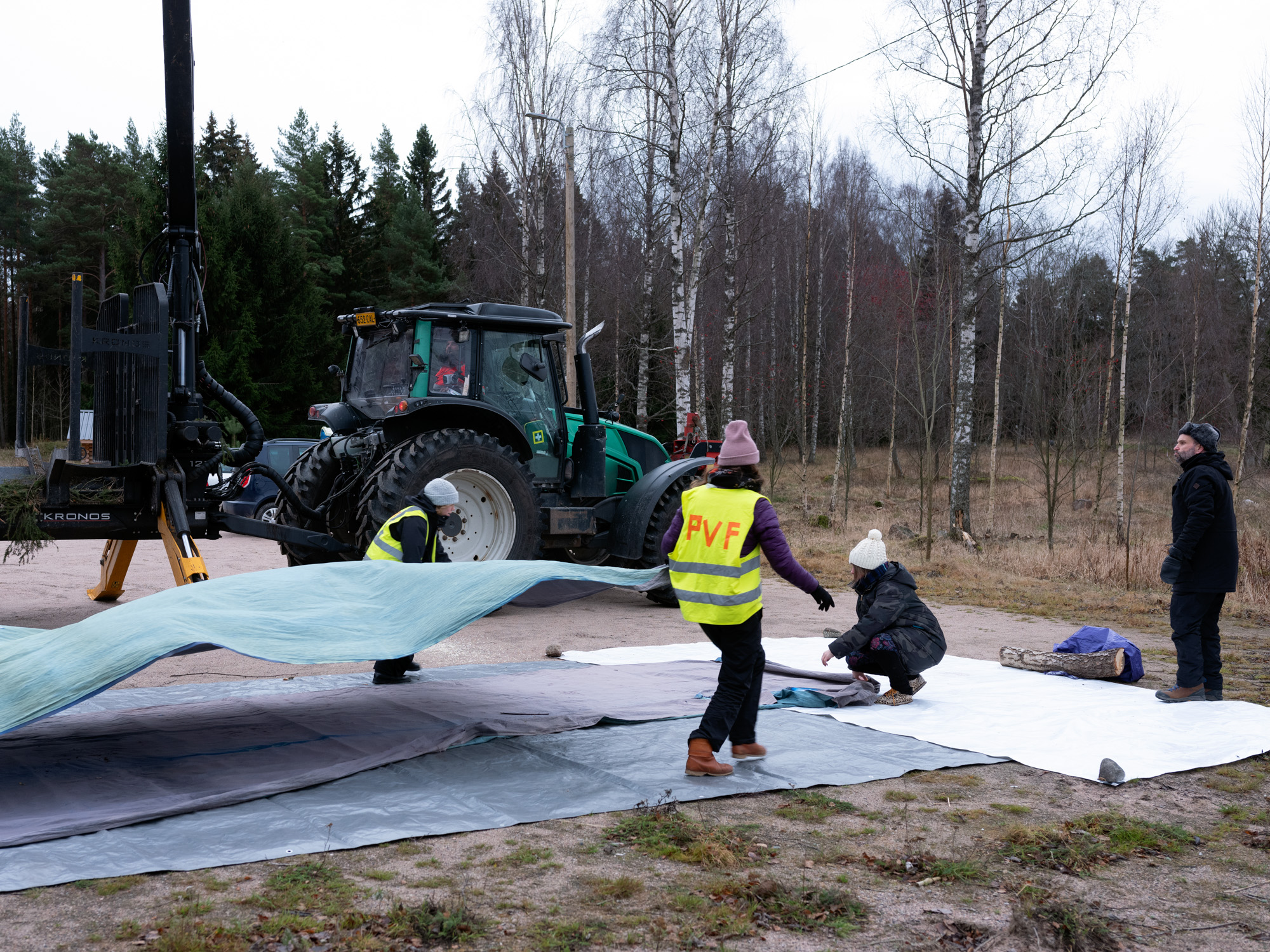 A Tree Fell, Anne Roininen, 2021 / Photo: Patrik Rastenberger
