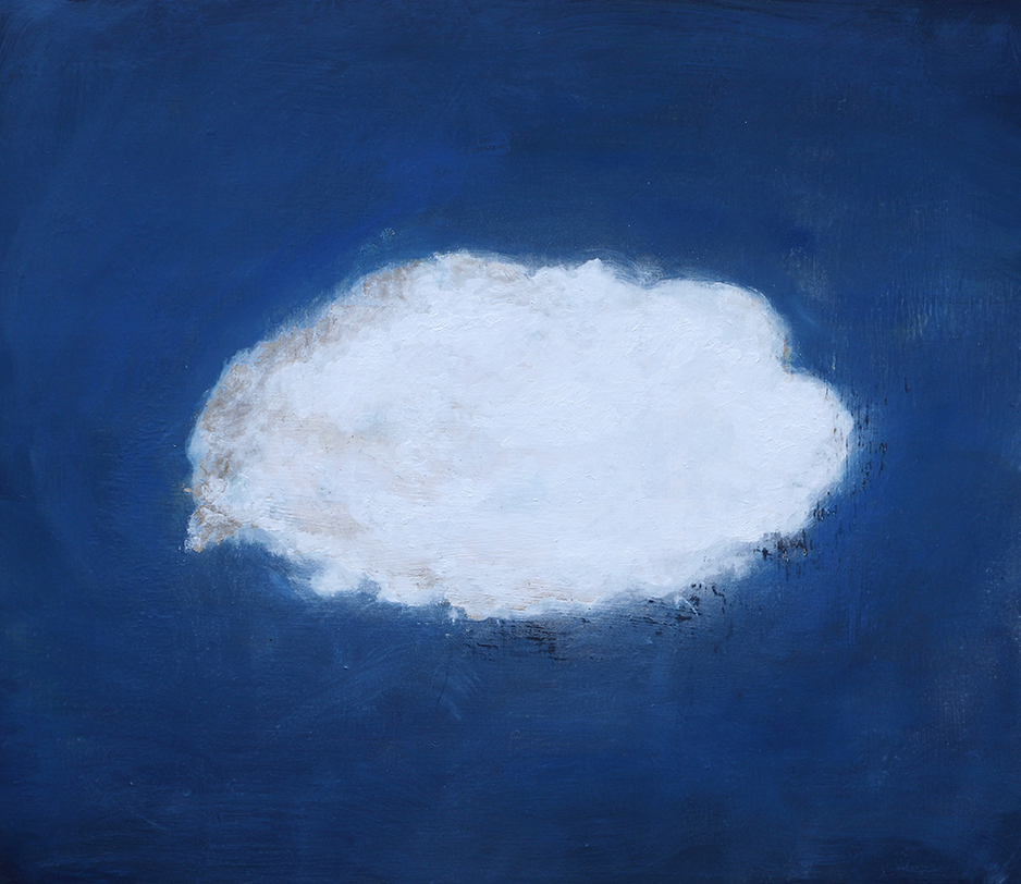 Rescue Vehicle (From Assisi to the End of the World), 50x44cm, oil and metal leaf on gesso panel