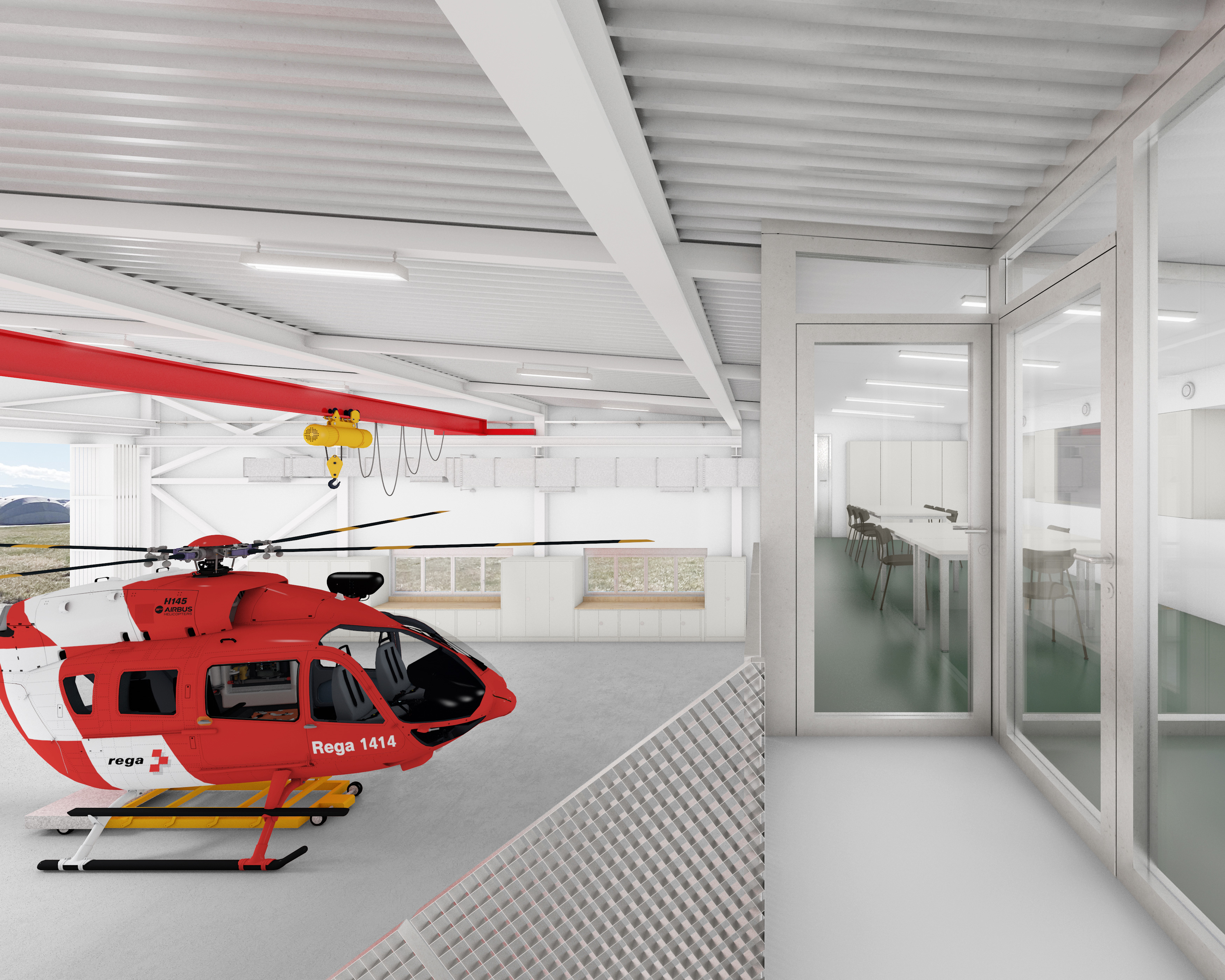 Transformation base REGA, Meyrin