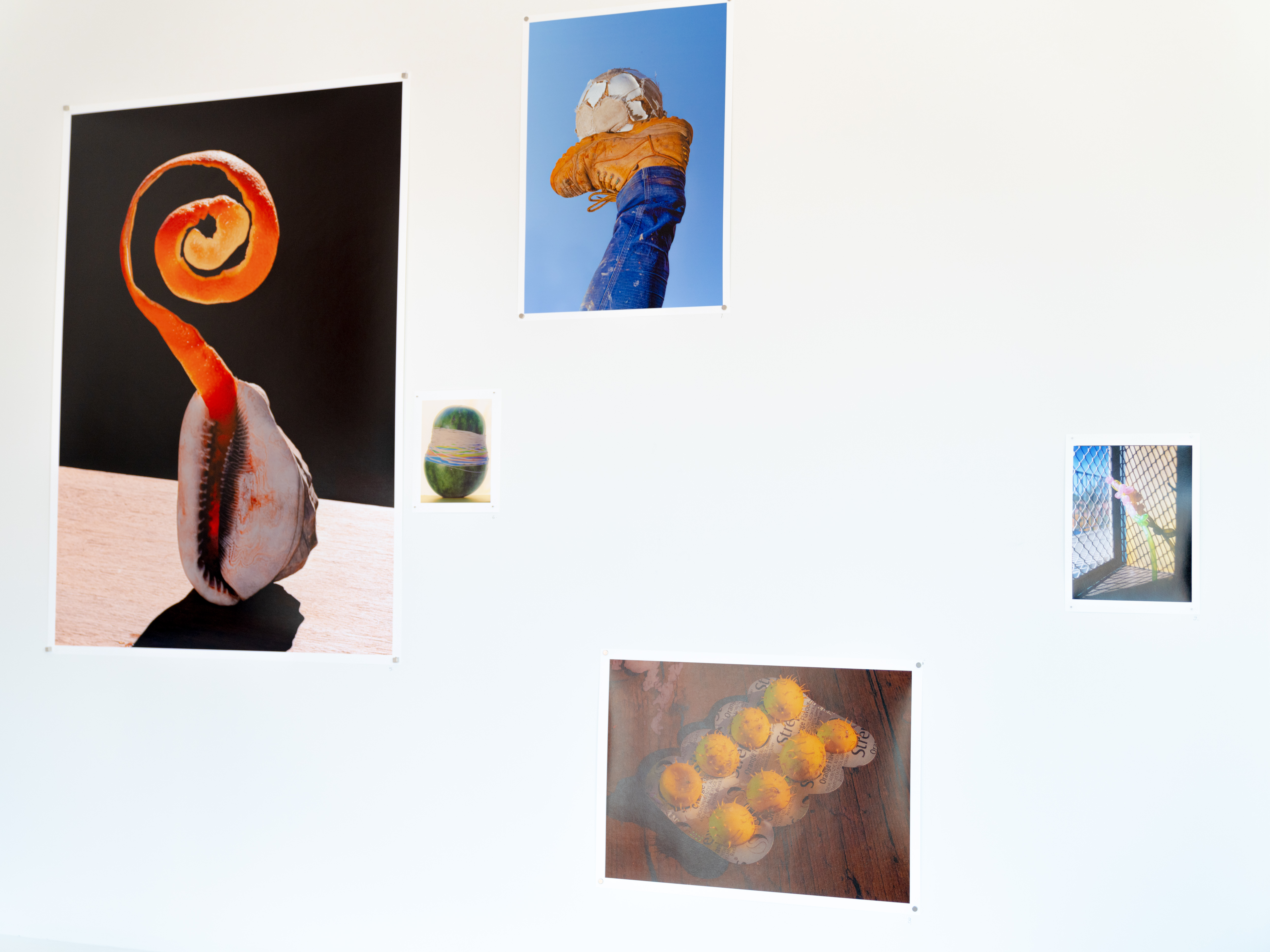 Semaphore installation view at Goodbank Gallery. Image courtesy the artist.