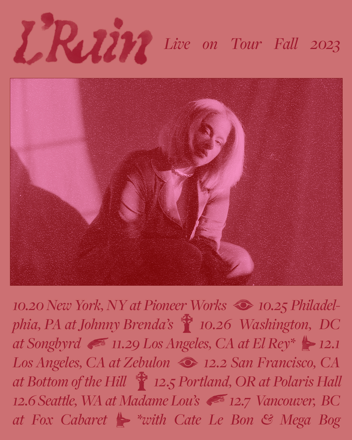 Tour Poster for L'Rain