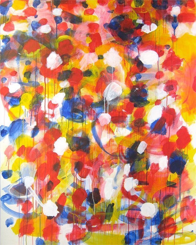 Big Red&nbsp;(2014 - )acrylic/canvas&nbsp;48x60”