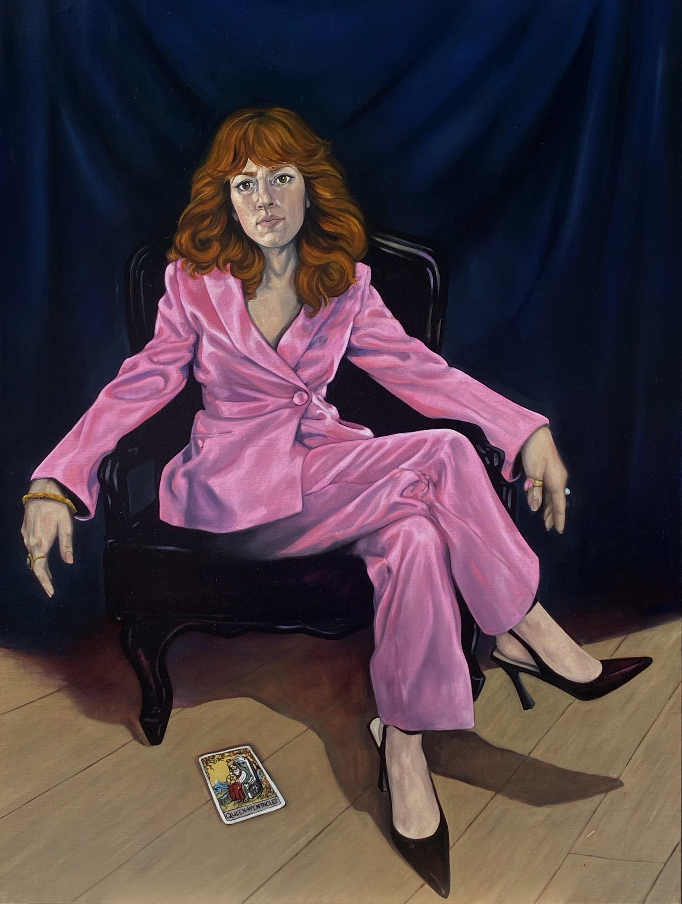 Birthday suit [2024], oil paint on canvas, 121x91cm