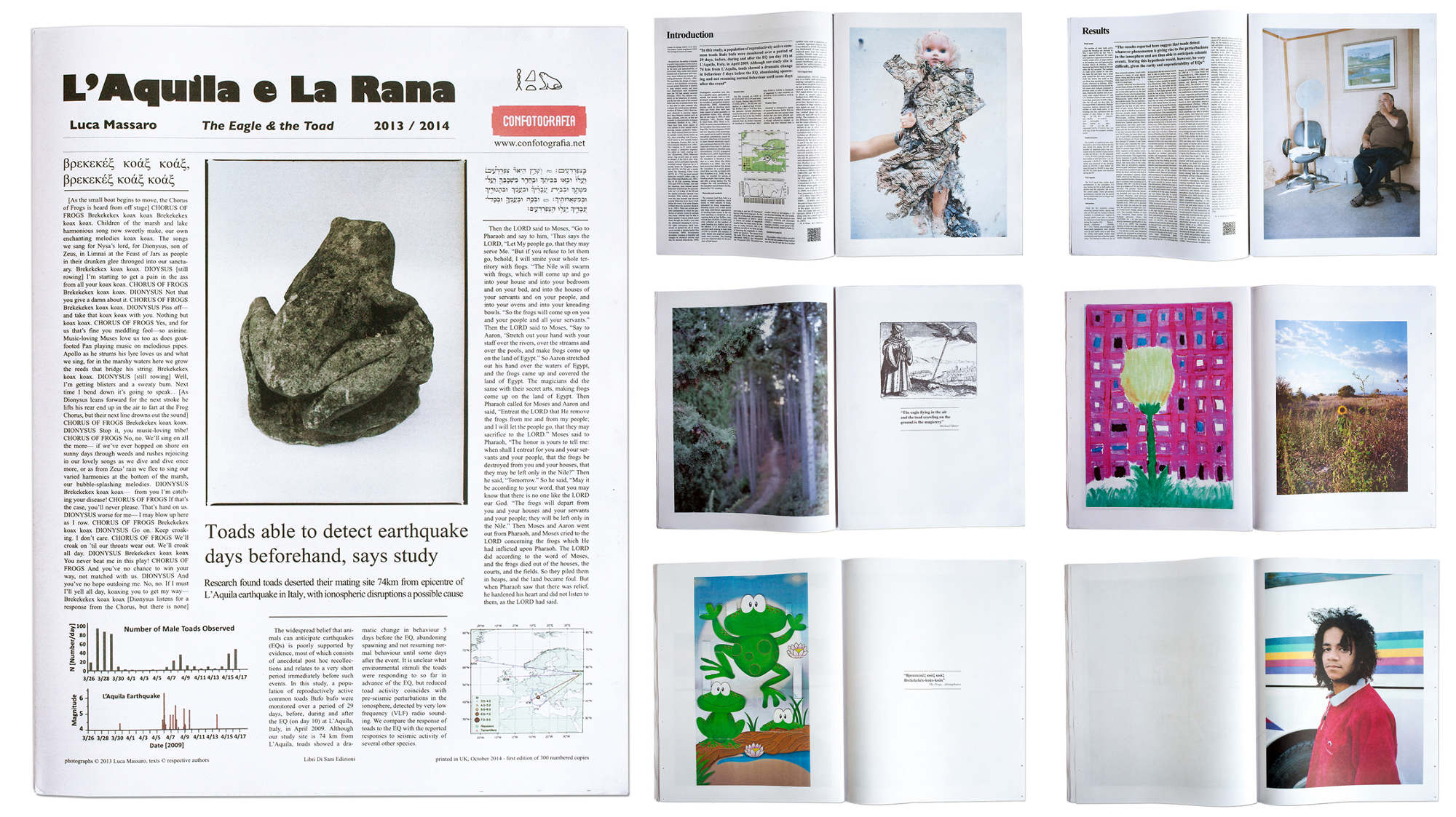 → L'Aquila e La Rana / The Eagle & The Toad, 2014 - Gluqbar Editions
