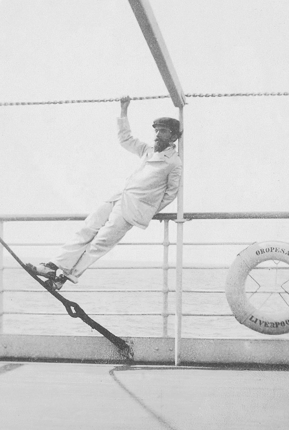 Francisco de Lacerda on holidays in Bretagne, 1897. MUSEU ANGRA DO HEROÍSMO 9835