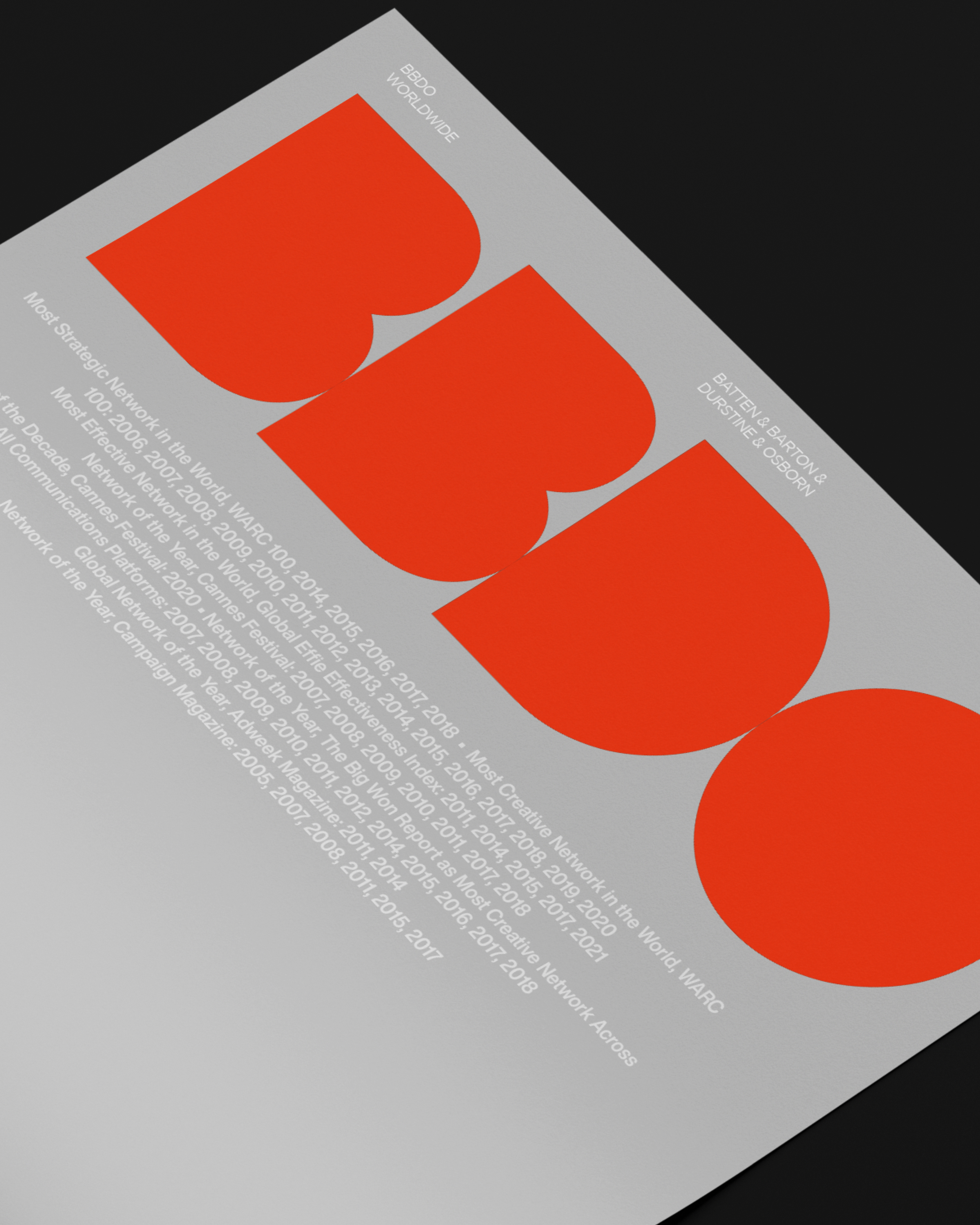 BBDO WORLDWIDE | BRAND IDENTITY