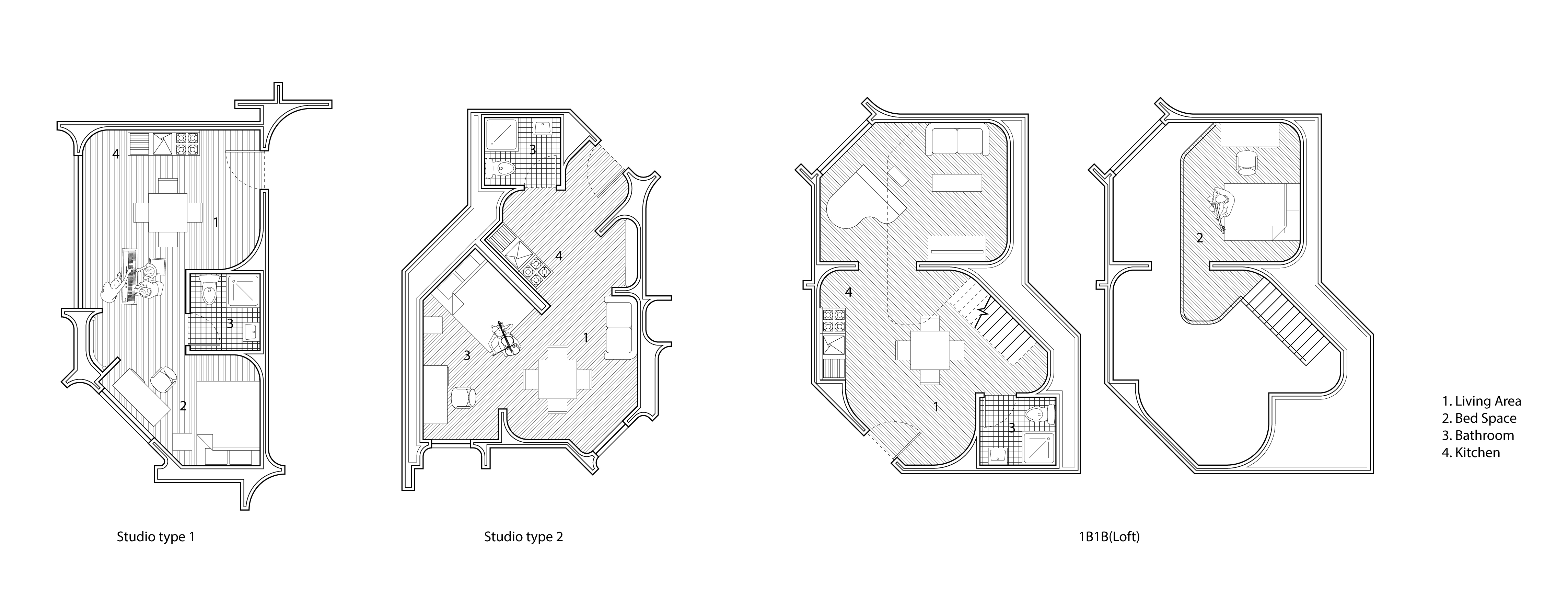 Typical Unit Plan Drawing