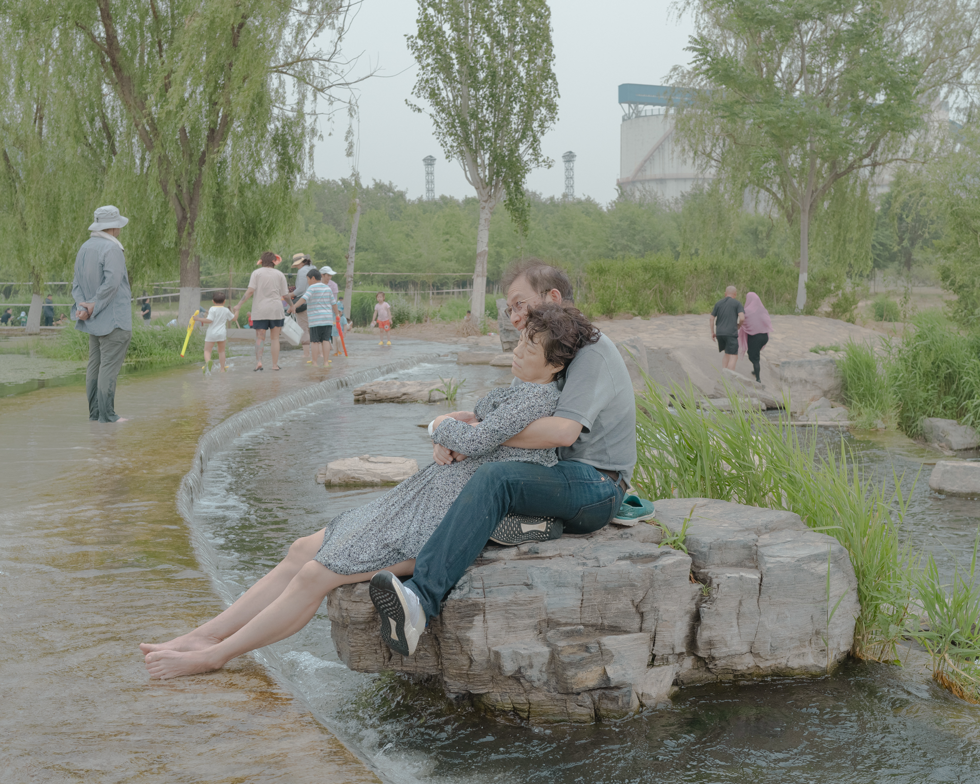 Eternal water with Ripples