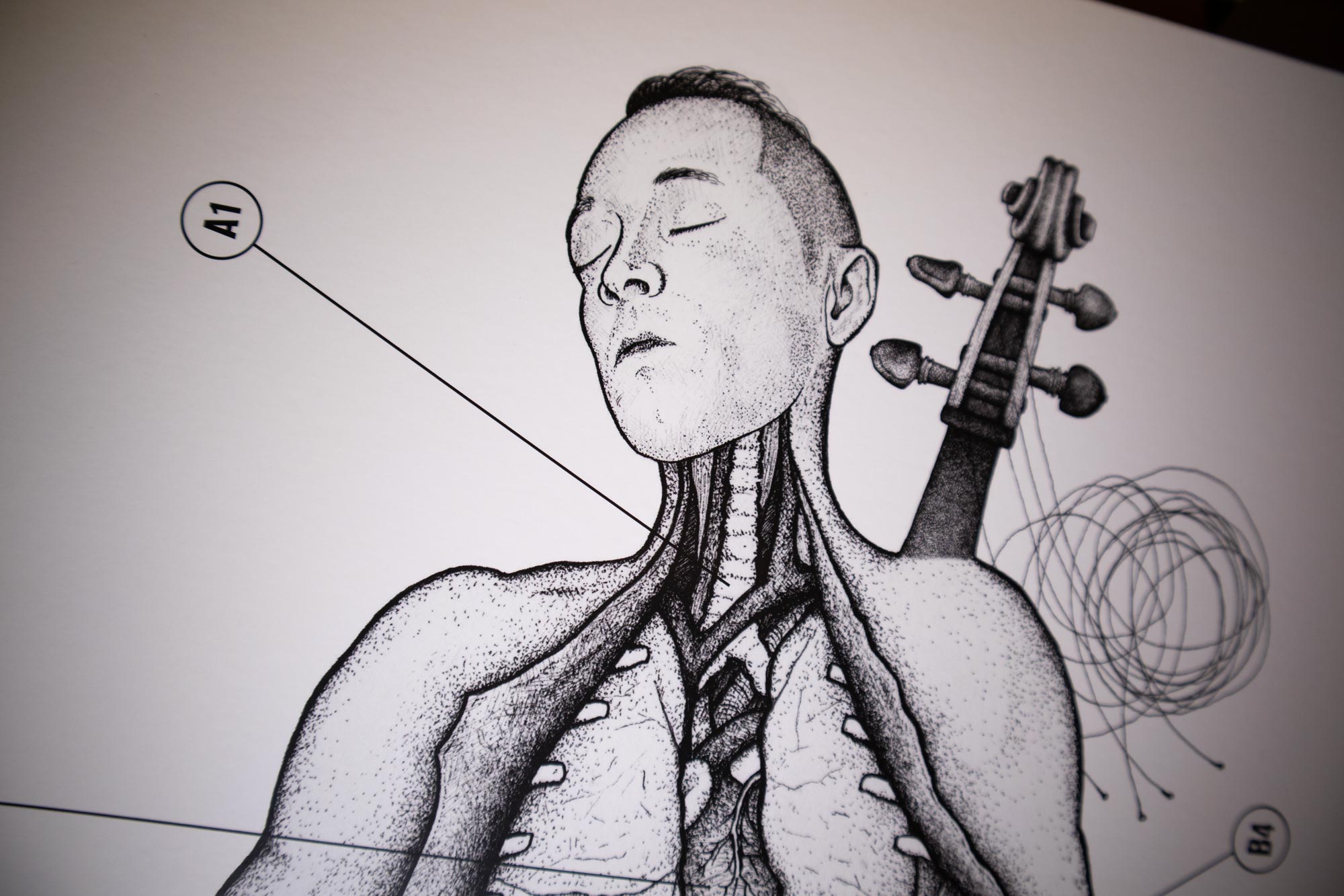 Narrative of a Nervous System gatefold art detail 4