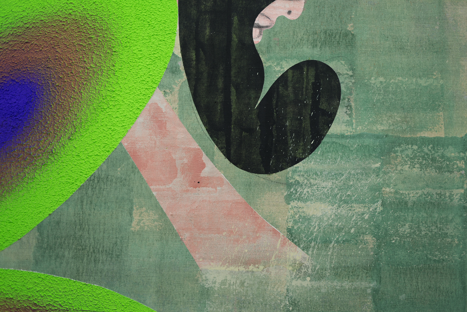 A Punch into the Water, detail