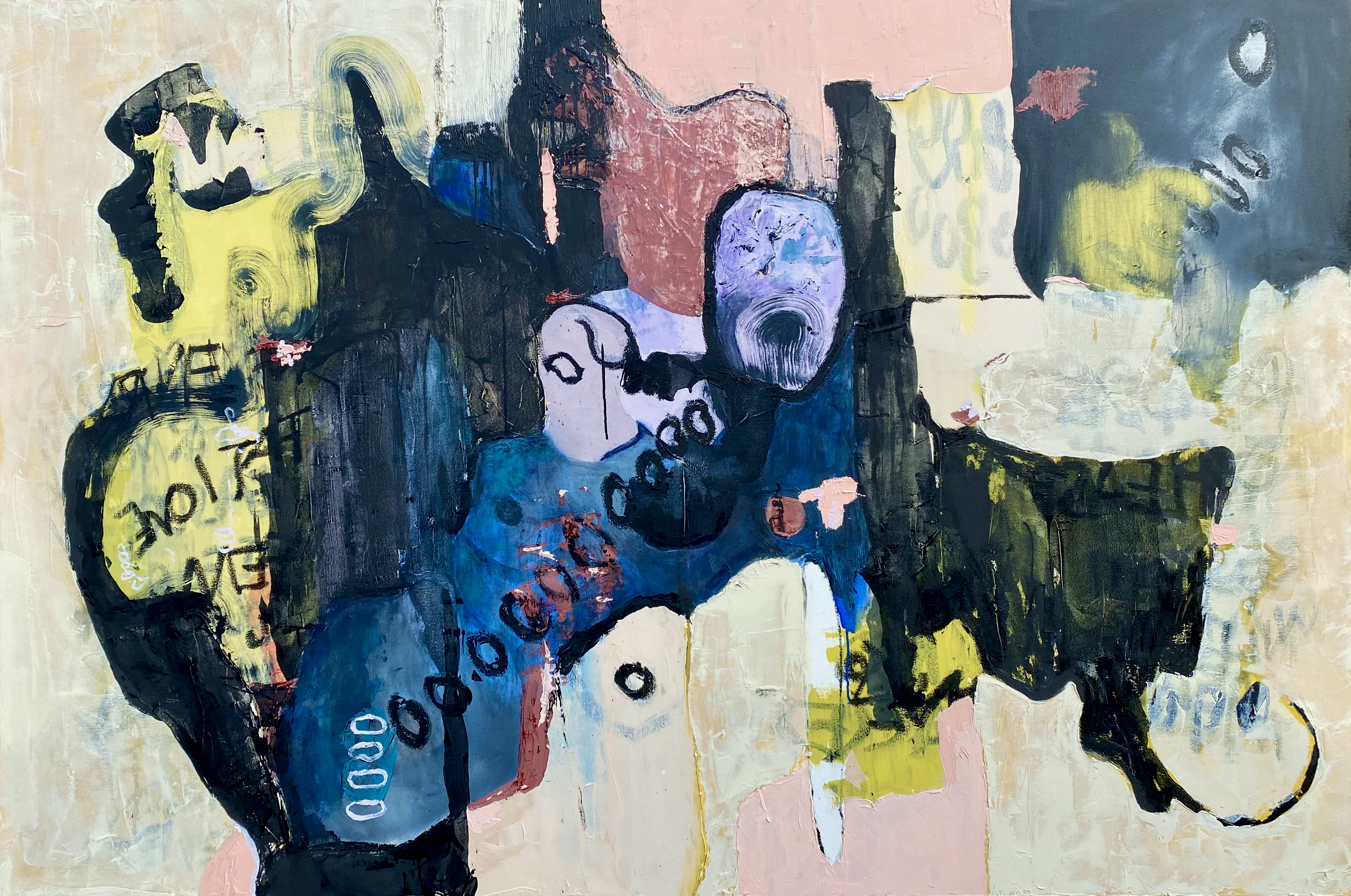 Struck Ann Haley72 x 48 inchesOil on canvas2020 SOLD