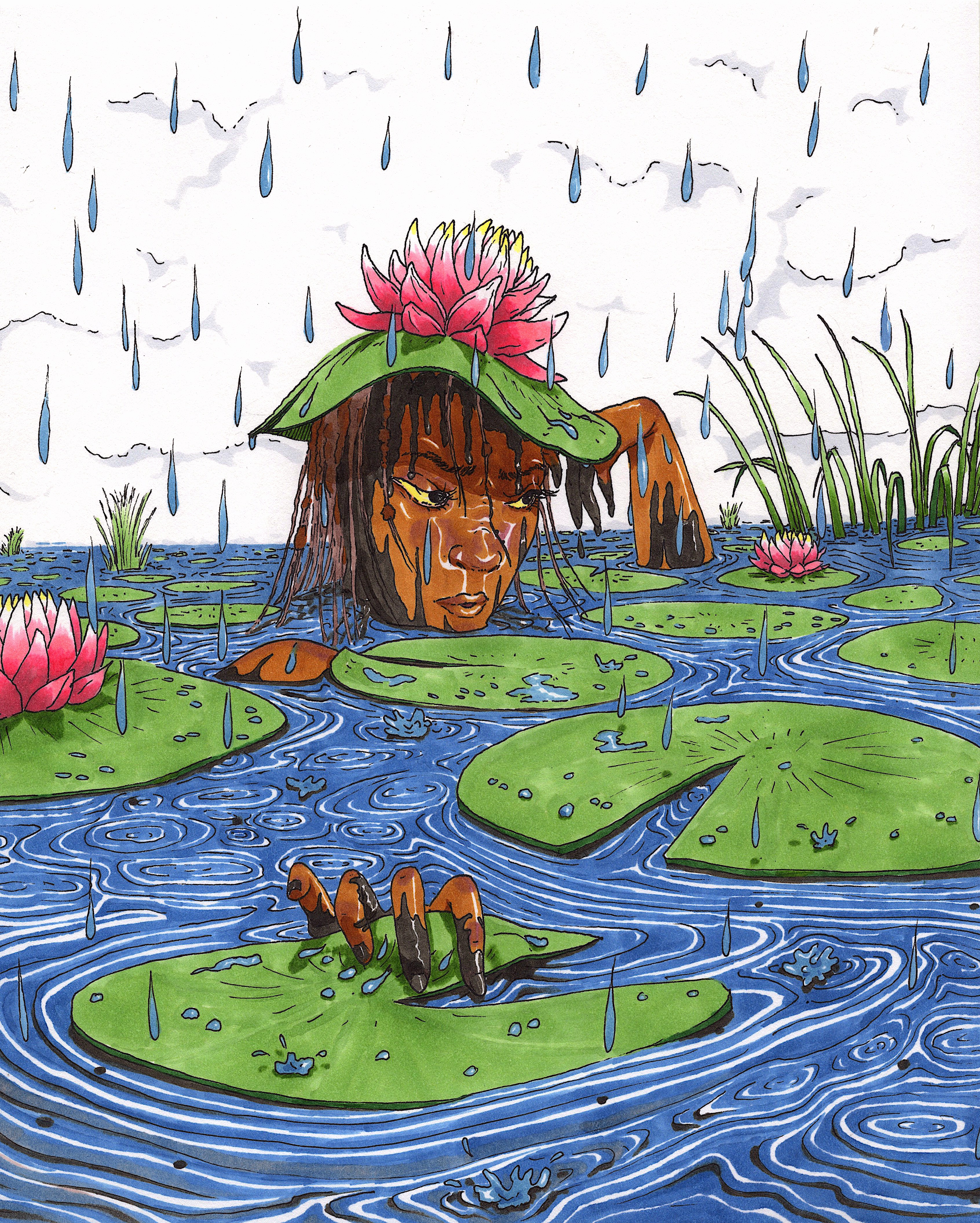 "Rain On The Lilies"