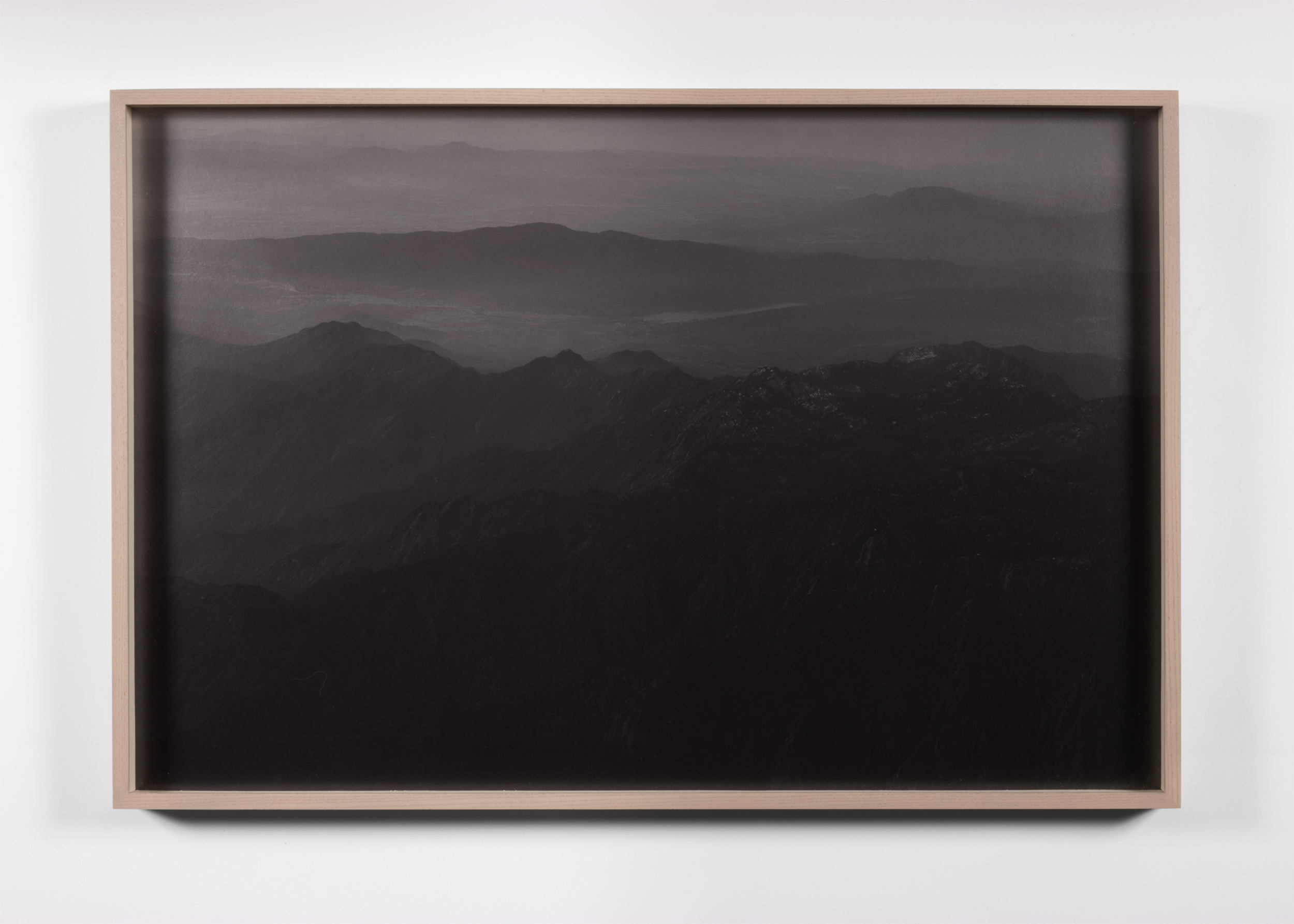 Below the clouds, archival inkjet print on Hahnemühle Photo Rag Metallic, 22 x 30 in, 2022